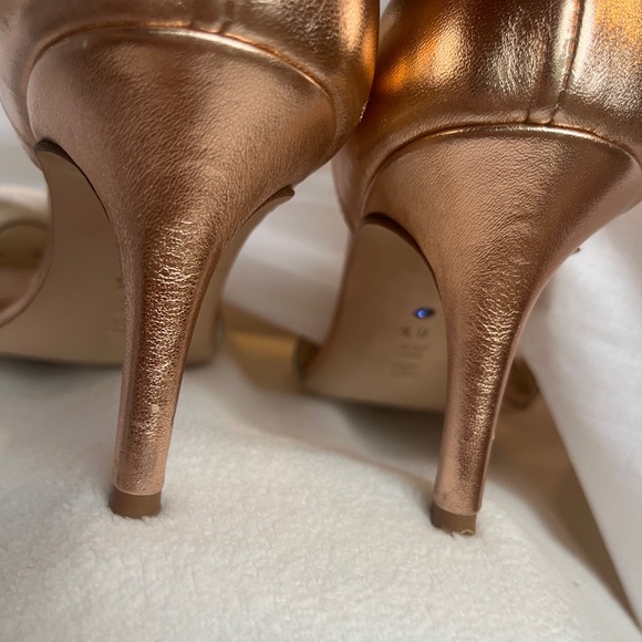 Something Bleu Catherine Rose Gold Metallic Pump size 8.5 - Picture 8 of 8